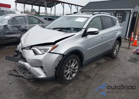 2016 Toyota Rav4 Hybrid Limited from USA, damaged, VIN JTMDJREV2GD018039